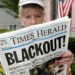 Power Grid failure image.