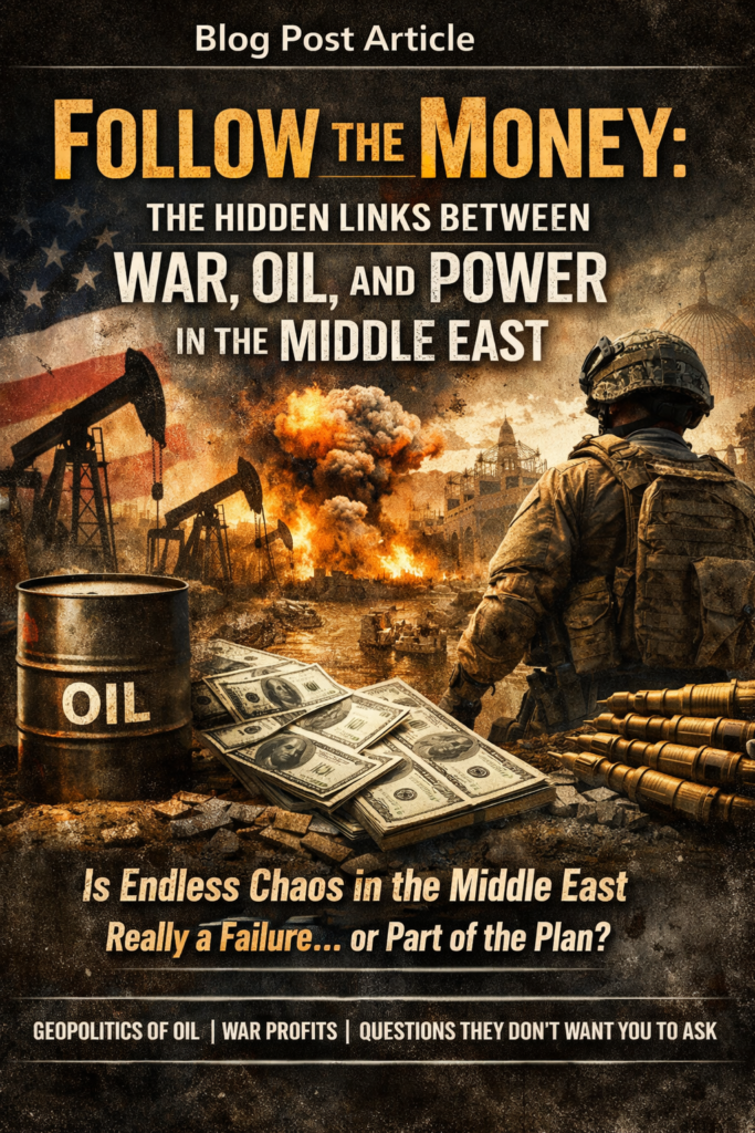 Follow the Money: Is Middle East Chaos a Failure… or by Design?